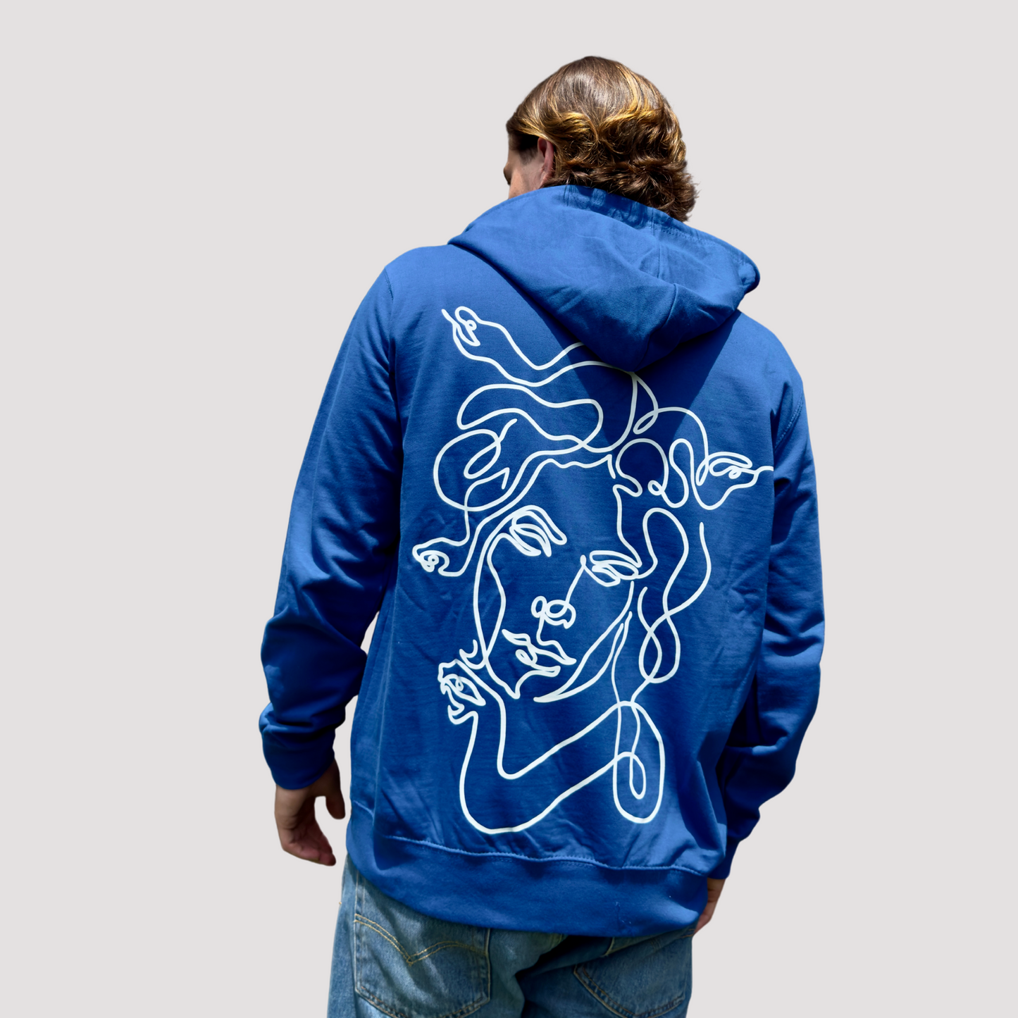 FELPA CON ZIP MEDUSA +altre colorazioni